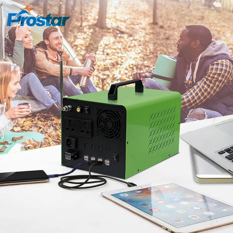 Portable 3000W Solar Generator Grid System Complete 5KW 8KW 10KW Solar Panels Set with 3KW 10A 30A Lithium Ion Battery