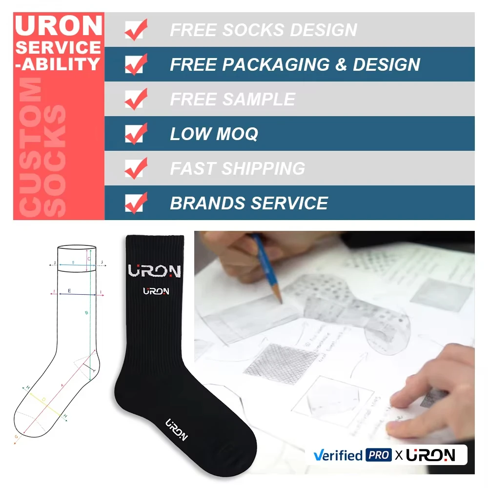 Free Sample Low MOQ  OEM ODM Custom Logo Athletic Sport Crew Grip Socks Anti Slip Grip Socks Football Soccer Custom Grip Socks