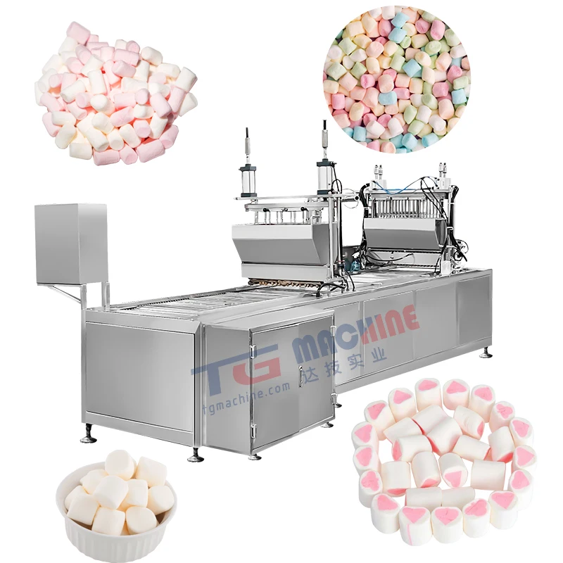 Factory Price Automatic Filling Marshmallow Making Machine Cotton Candy Production Line