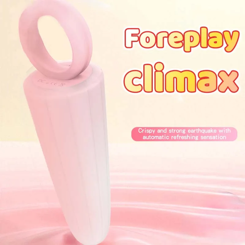 10-Mode Vibrator in Ice Cream Shape for Lesbian Pleasurable Fun Sexy Female Masterbating Love Egg Sex Toy for Women