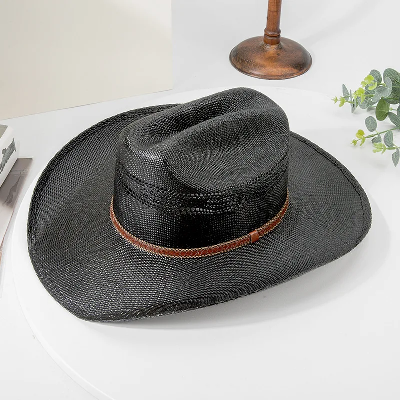 2024 Spring/Summer British Top Hat Unisex Sunshade Jazz Hat for Adults Casual Outdoor Beach Couple Hat for Men/Women's Top Hat