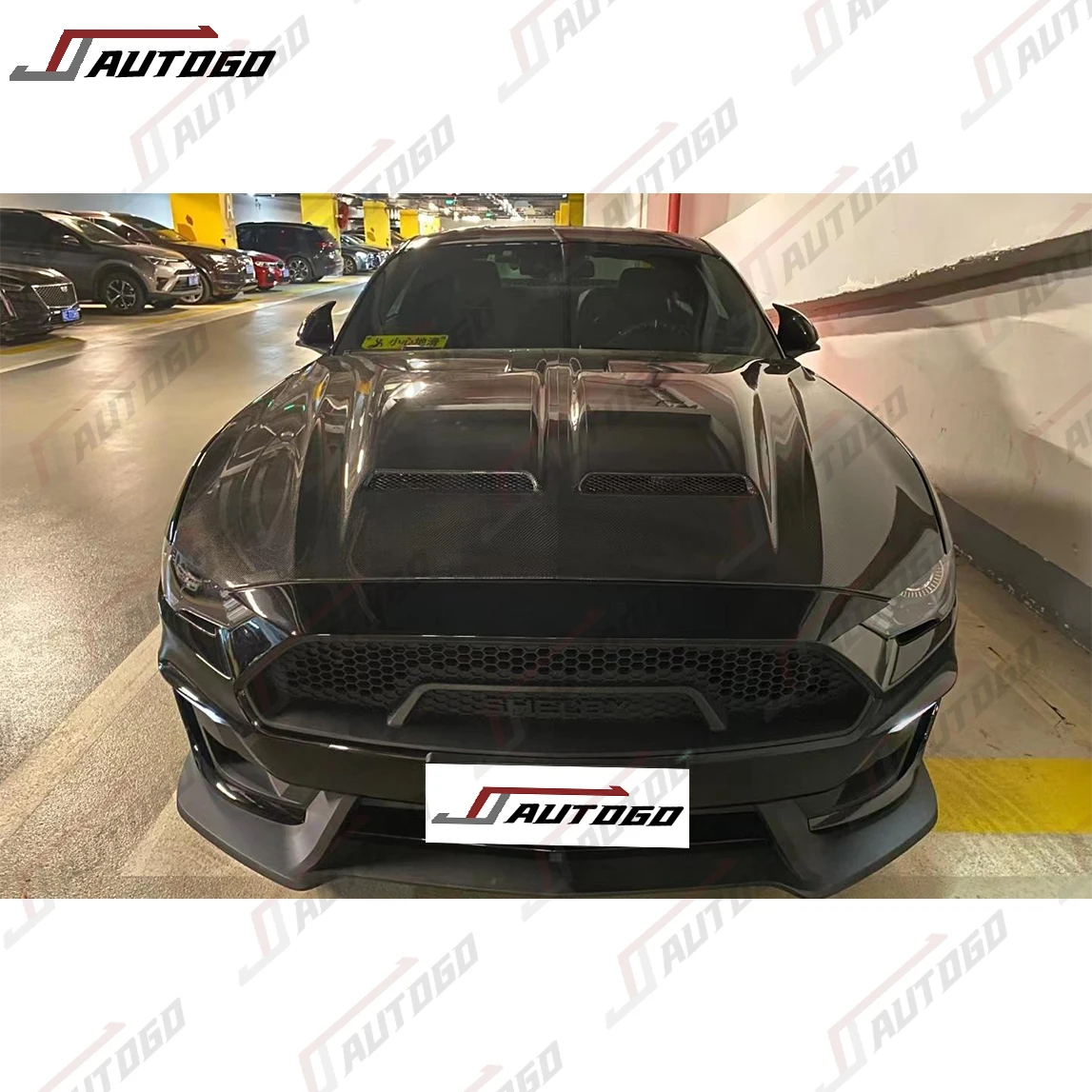 Upgrade Your Mustang with Carbon Fiber Super Snake Hood