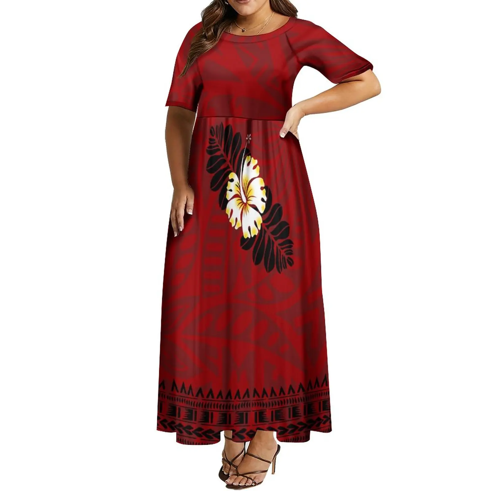 Shop Our Plus Size Women Clothing - Polynesian Tribal Dress Shop Our Plus Size Women Clothing - Polynesian Tribal Dress