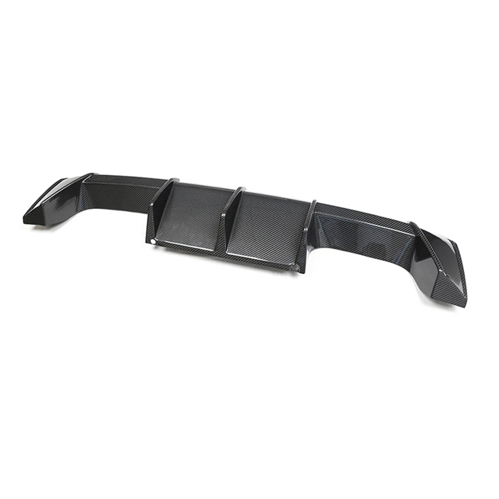 Dry Carbon MP Style Car Rear Lower Bumper Lip Diffuser Cover 51128075031 For BMW G80 G81 M3 G82 G83