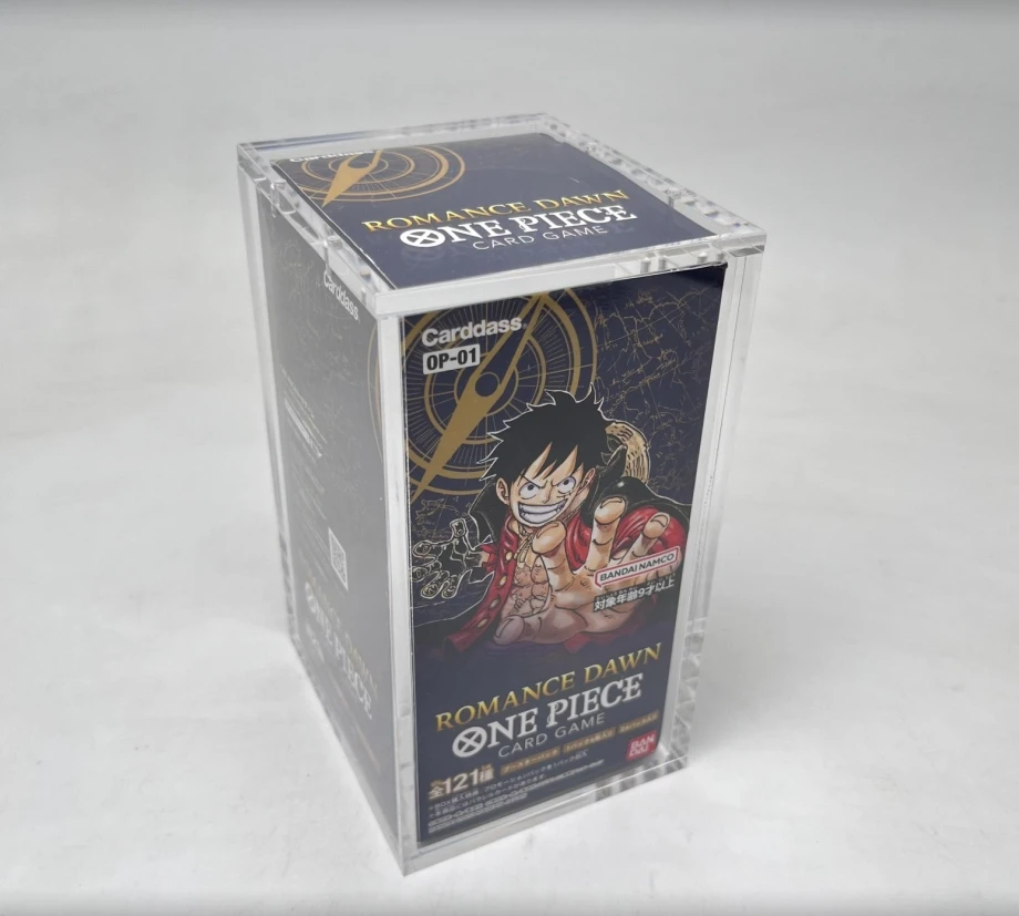 op01 japanese booster box Acrylic Case - Japanese One Piece Booster Box