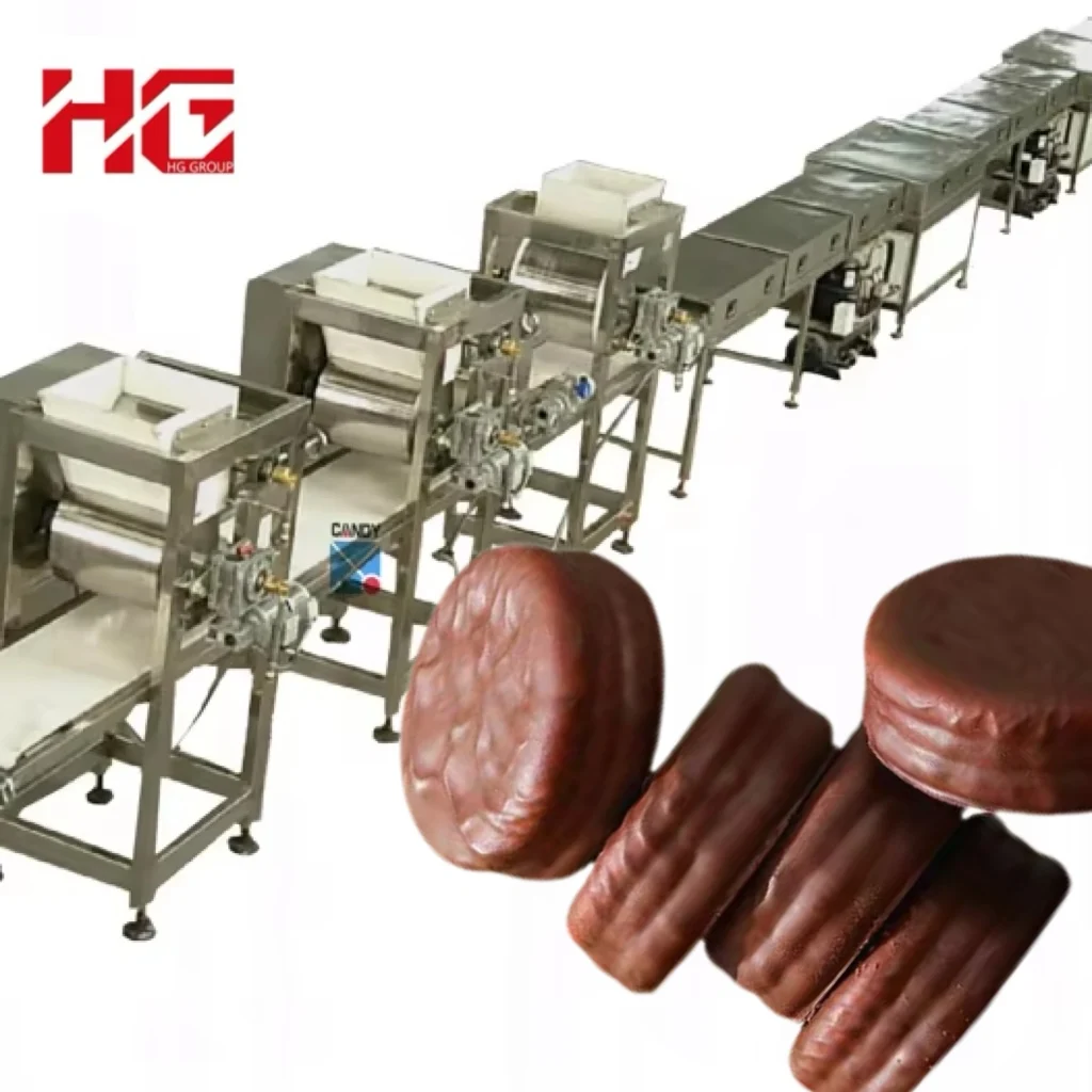 HG-DSC Choco Pie, Sandwich Cake & Jaffa Cake Production Line / Choco Pie Making Machine
