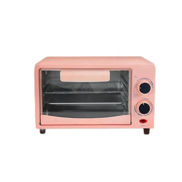 Bakery Countertop Baking Toaster Oven Mini Electric Pizza Oven Small Capacity 12L Forno Guangdong English Horno Para Vidrio 220