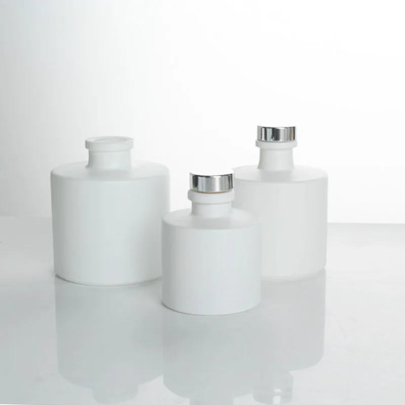 Clear Glass RoundReed Diffuser Bottle New Fashion 50ml 100ml 150ml 230ml With Box Luxury Decoration