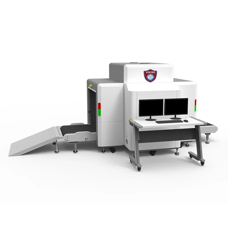 ROHS Certified Airport and Subway Security Dual View AI Detection Baggage and Luggage Screening X-Ray Scanner Machine