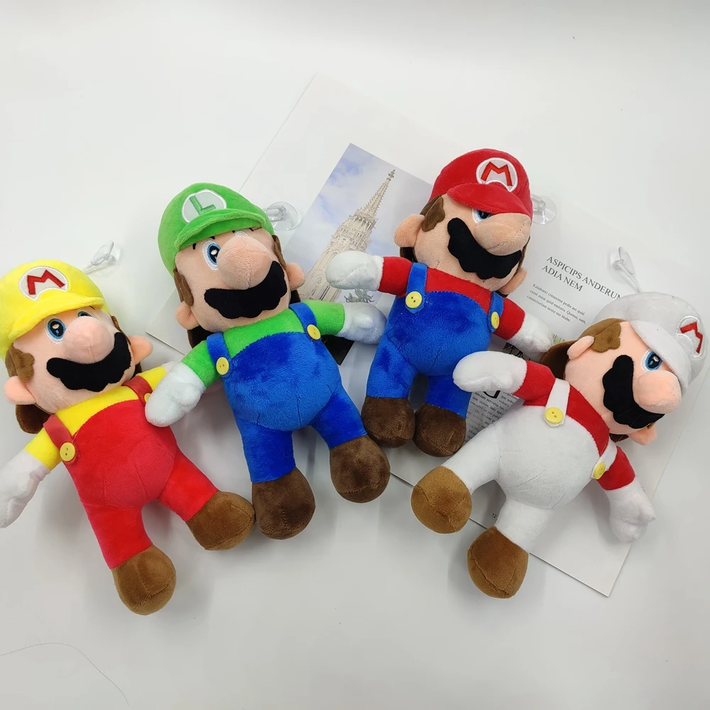 50CM Size Super Mario Bros Mario Luigi Plush Doll Backpack - AliExpress