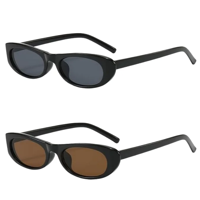 Shop Our Trendy 70s Vintage Plastic Sunglasses for Women display picture 1