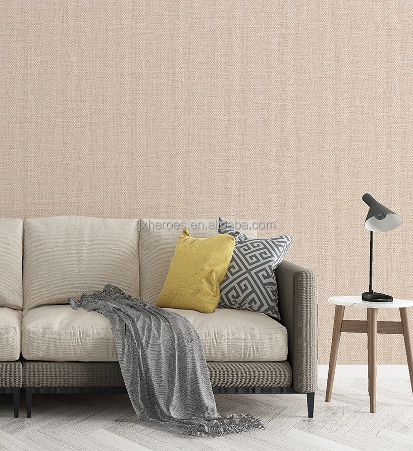 Classic Nordic Style Living Room Bedroom Non-woven Plain Colour Wallpaper -  Buy Non-woven Wallpaper,Plain Color Wallpaper,Bedroom Wallpaper Product on  