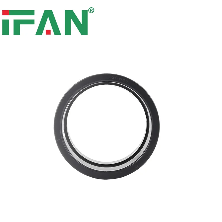 IFAN Factory PVC Fittings Reducing Socket 45 Degree Elbow Cap Socket Tee PVC-U Fittings 50-110mm UPVC Pipe Fitting