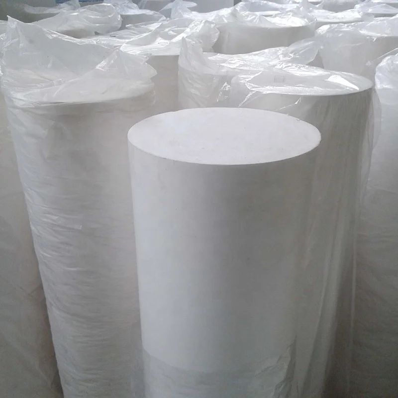 High Temperature Resistance  100% Virgin Best White Plastic Chemical Resistant Extrude Rods PTFE Rod