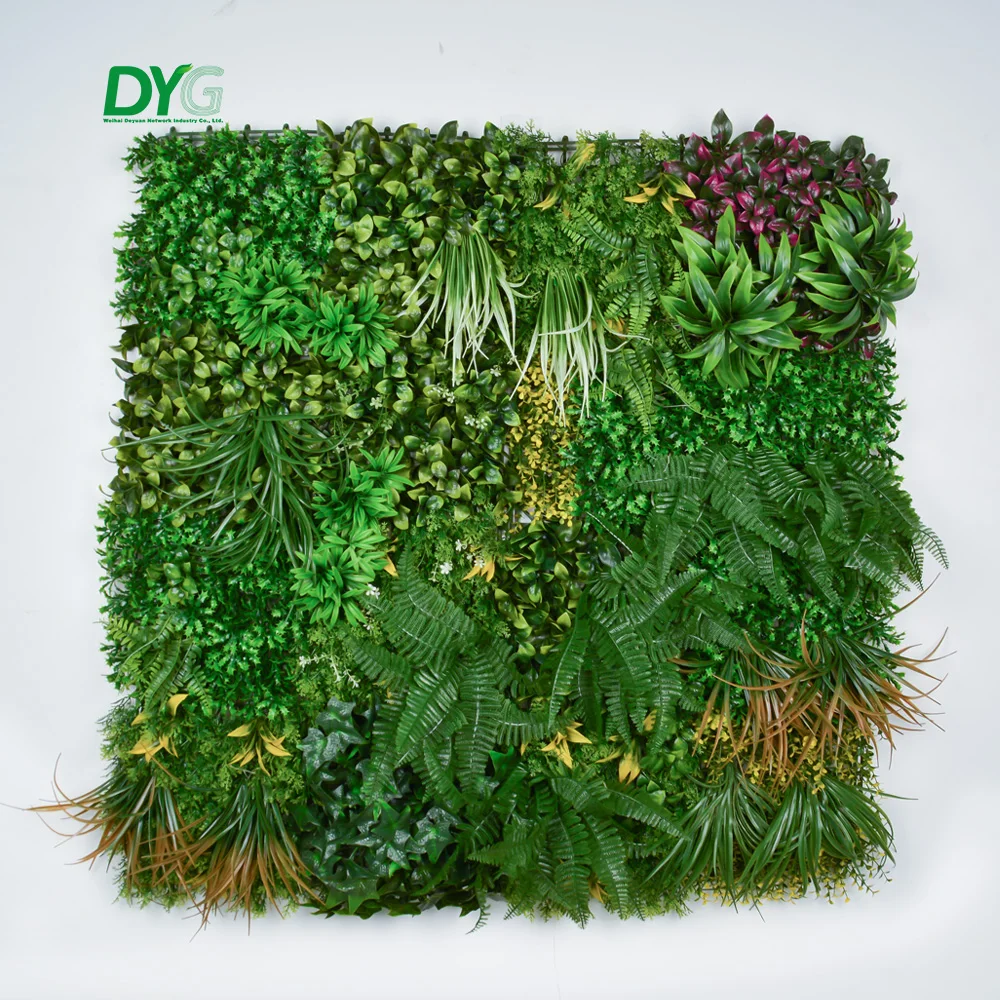 Vegetal Artificial Uvresistant Plant Wall Indoor And Outdoor Decor