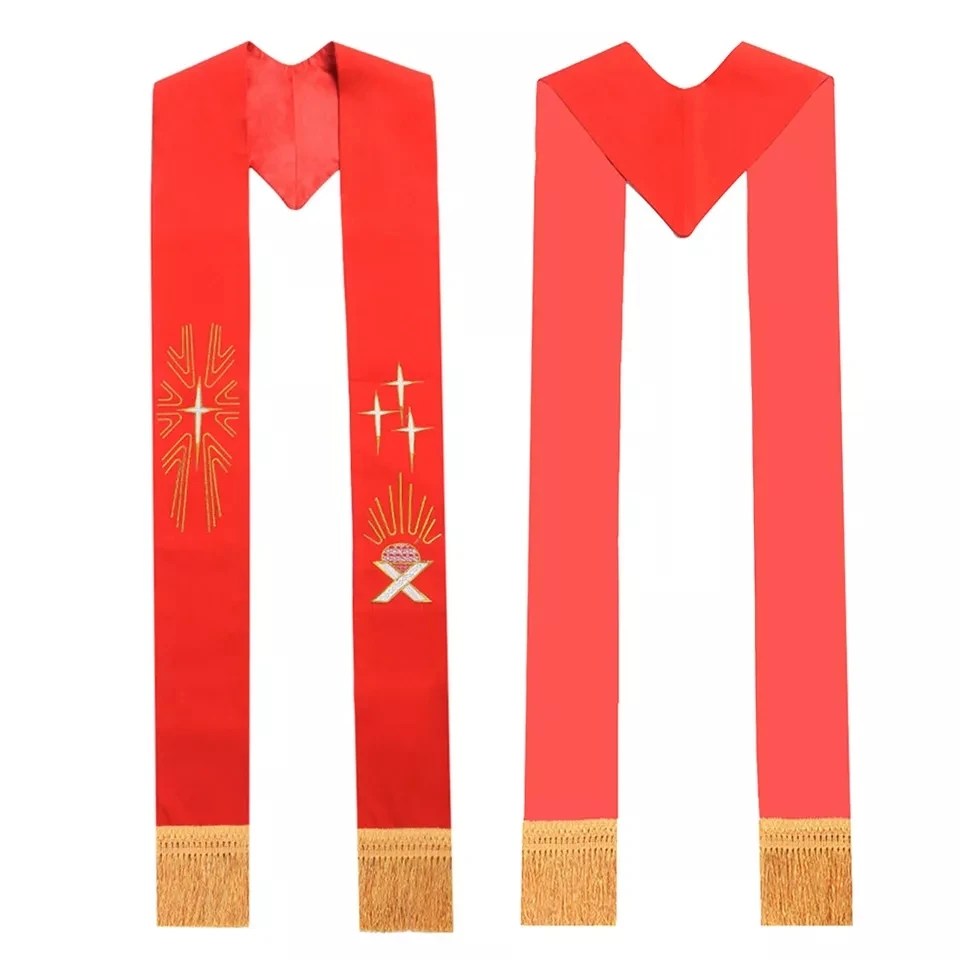 Christian Catholic Priest Stole Church Pastor Clergy Overlay Stole