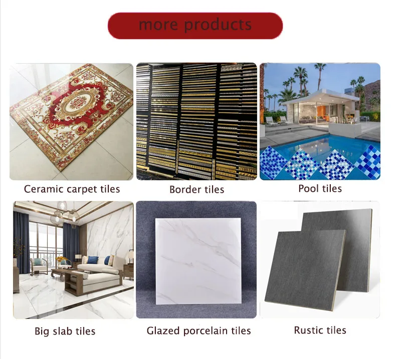 factory wholesale porcelain floors tiles 60x120cm ceramic tile big size building materials 600x1200 tiles details