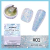 #01 glitter gel