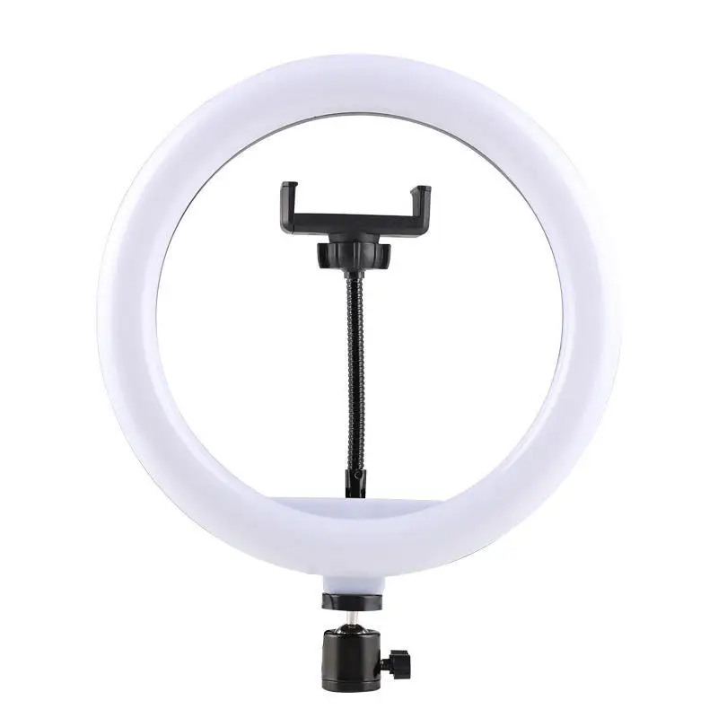 360 LED Fluorescent Ring Light with Tripod Stand Plastic Selfie