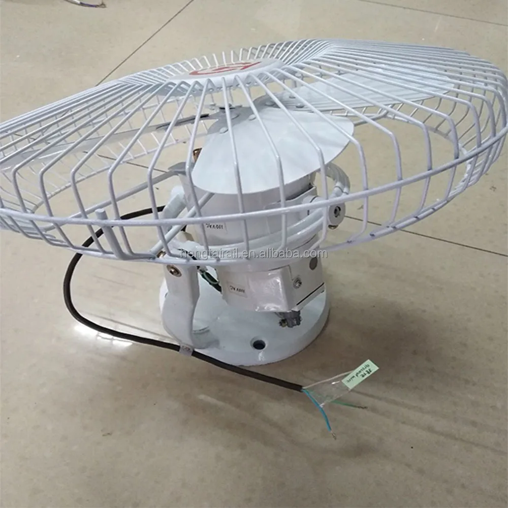 Railway Carriage Fan, Brushless, DC 24V, Plastic - detail 12