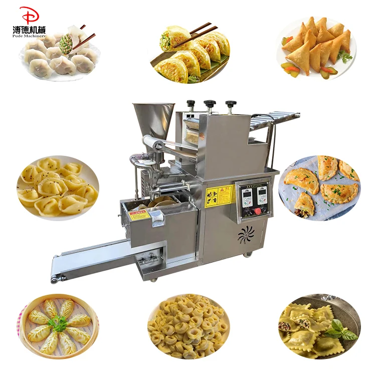 Samosa Making Machine Automatic Samosa Machine a Raviolis Curry Puff Making Machine