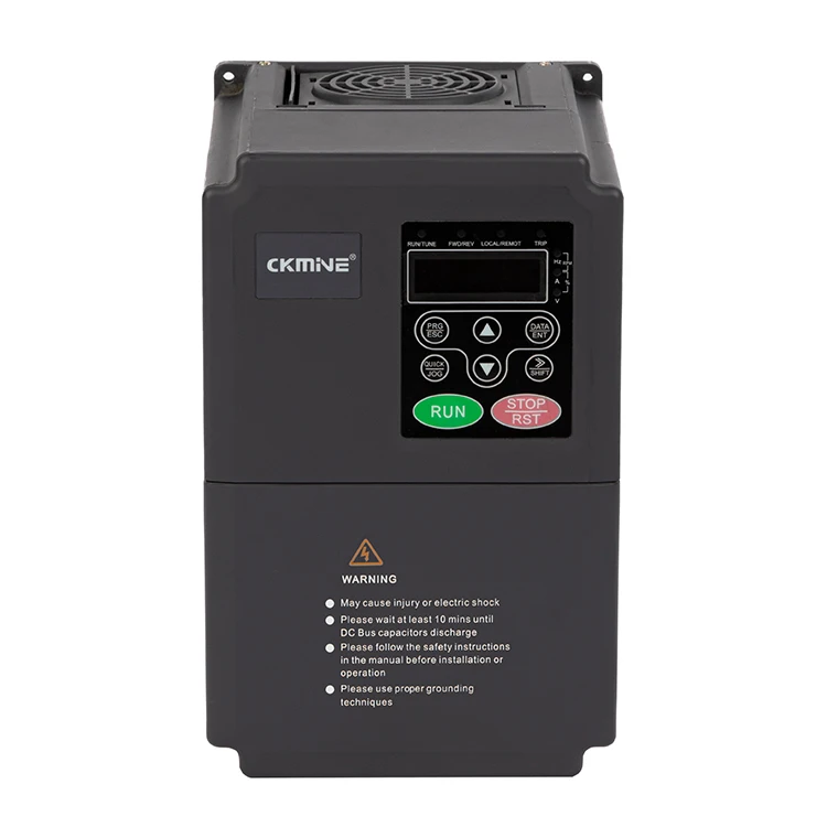 CKMINE Sell Well 4kW 3.7kW 3 Phase 220V Variable Low Frequency Inverter AC Drive 50hz to 60hz VFD Converter for Motor