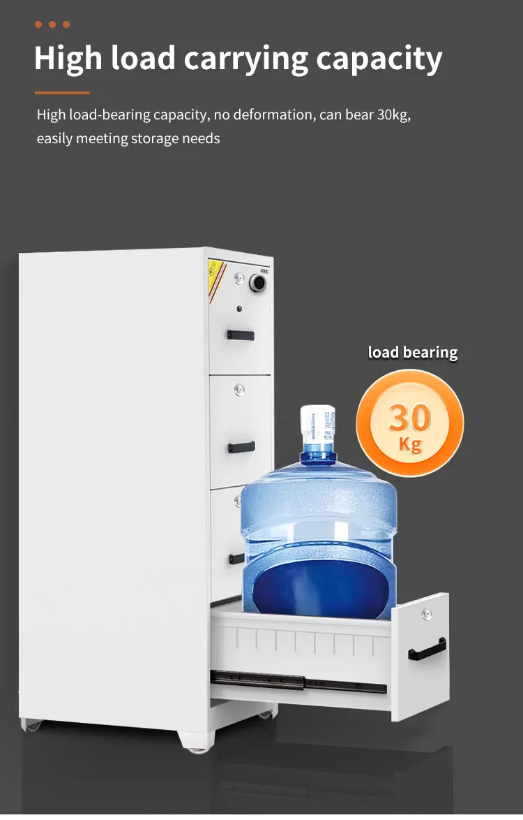 CEQSAFE China Supplier Four Drawers Fireproof Safe Resistant Filing Cabinets manufacture