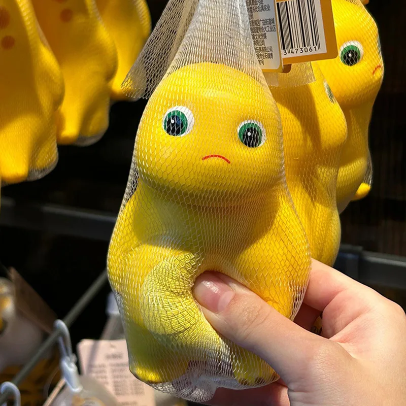 Runjoyホット卸売Dino KuningPUストレスリリーフおもちゃNailong