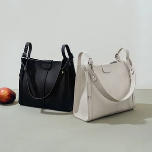 Custom Wholesale 2026 Ladies Vintage Fashion Sling High-end Genuine Leather Shoulder Crossbody Bag for Women