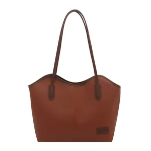 2026 New Retro Fashion Ladies Bag Large Capacity Casual Commuting Lightweight Underarm Single Tote Women's Bag