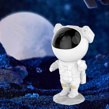 Astronaut Galaxy Projector Moon Light Durable PC ABS Material 1-Year Warranty Home Entertainment Product Consumer Electronics