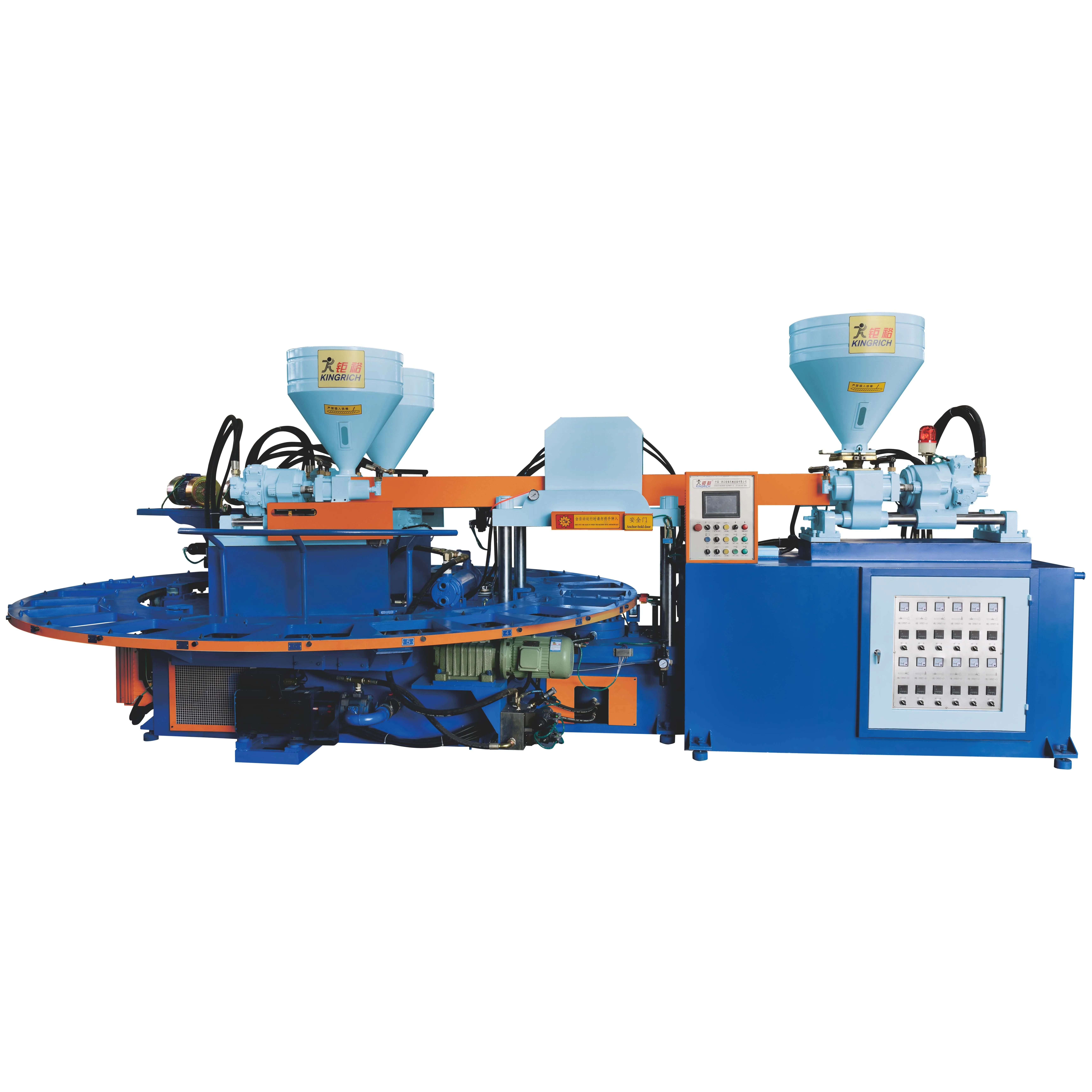 PVC Three Color Sport Shoes Making Machine Easy to Operate
