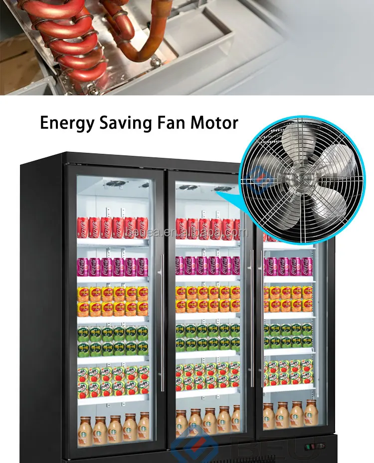 Pepsi Machine Compressor Commercial Pepsi Single Glass Door Embraco Compressor Refrigerator Big ...