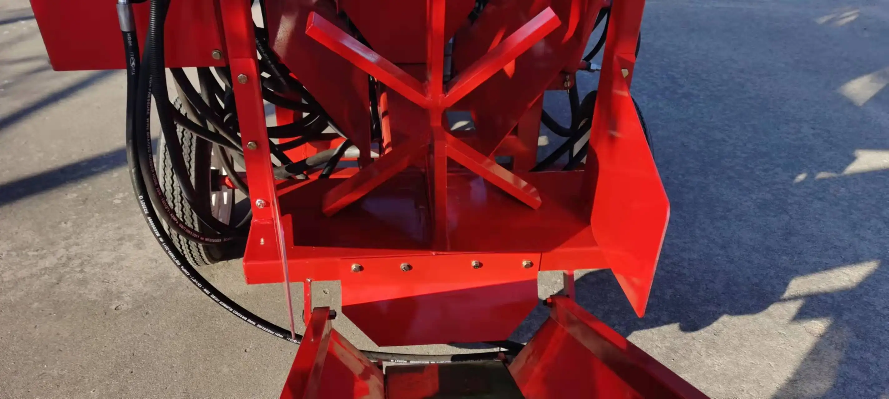 500mm Working Capacity Firewood Processor for Log Splitting