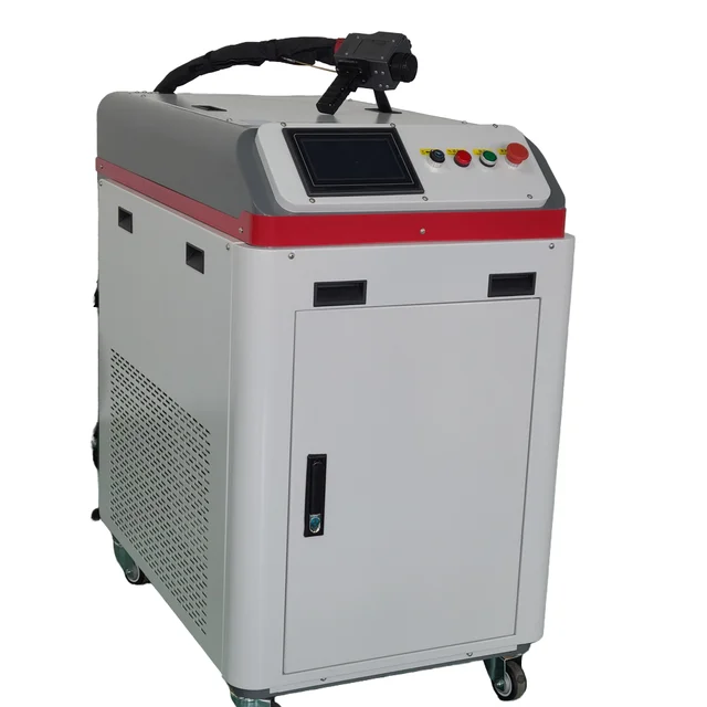 Portable 500W Pulse Fiber Laser Cleaner New Rust Remover Machine for Metal Stone Stainless Aluminum Core Laser Source Components