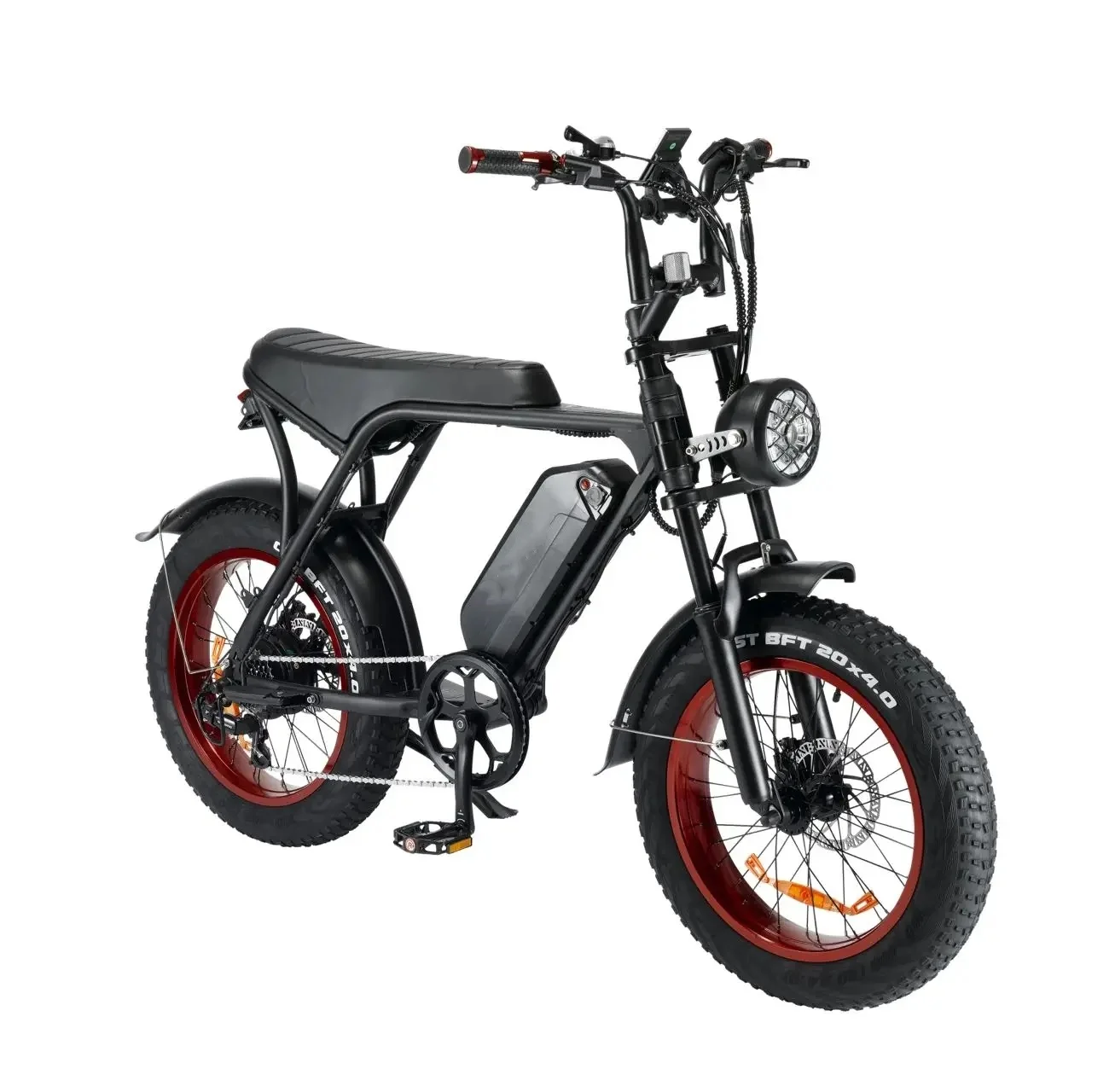 V8 Fatbike 20inch Electric Bike Fat Tire Electric Bicycle E-bike ...