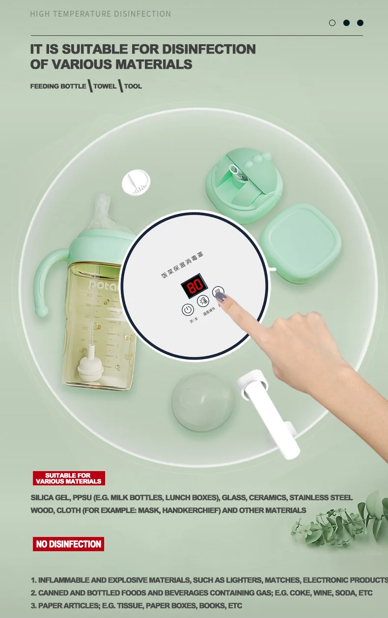 Dining Table Food Cover Heat Preservation Electric Food Warmer Cover