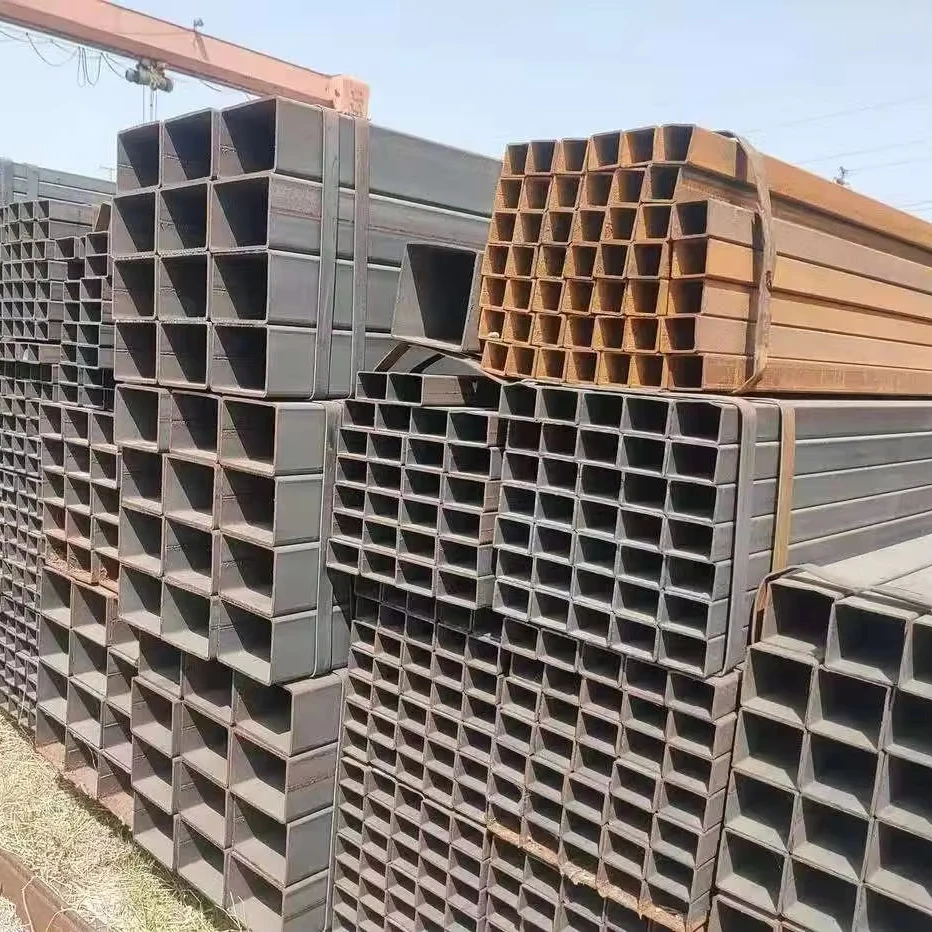 Q195Q215 Steel Pipes for Construction Projects Square Shape 1.5-6mm Thickness factory