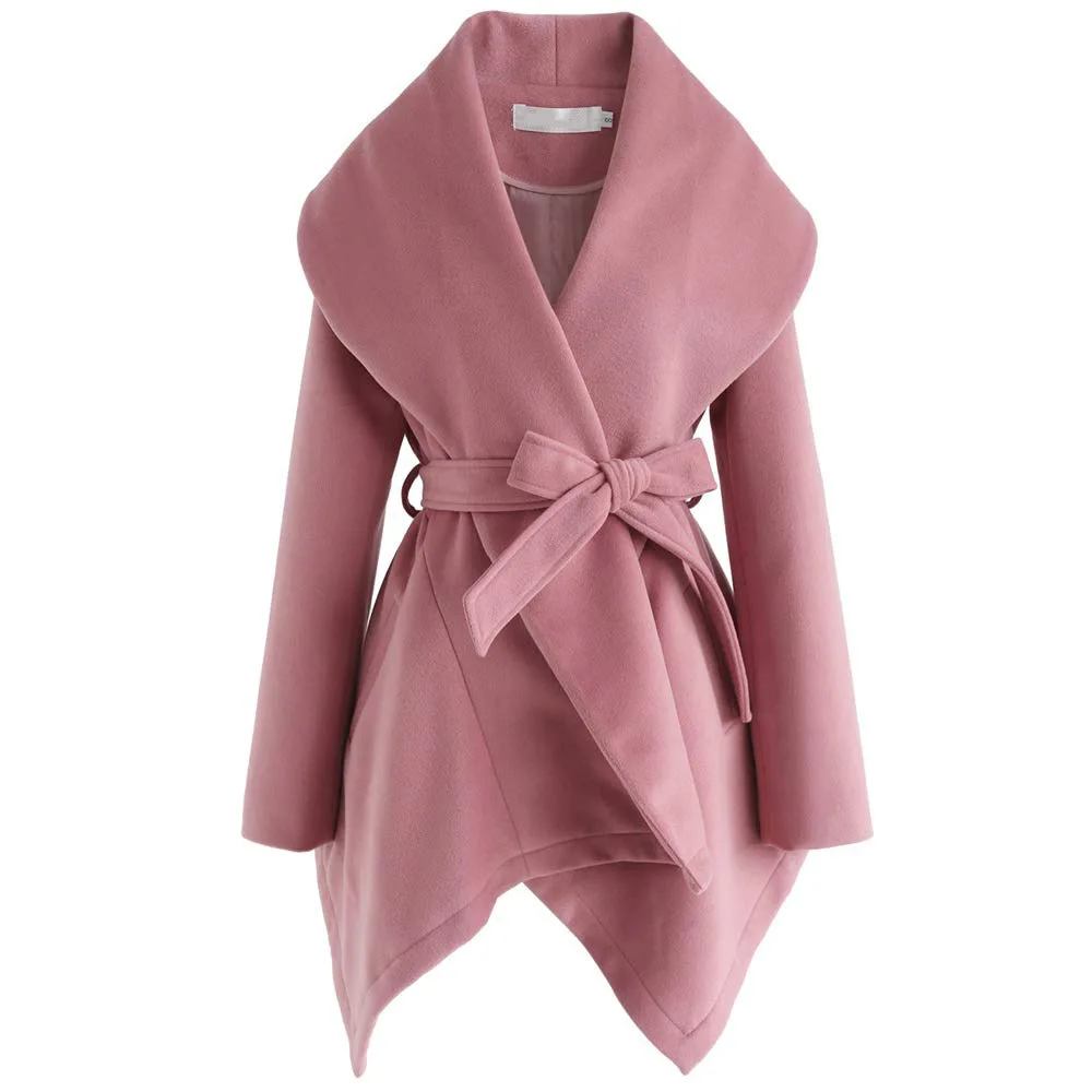 shawl collar trench coat