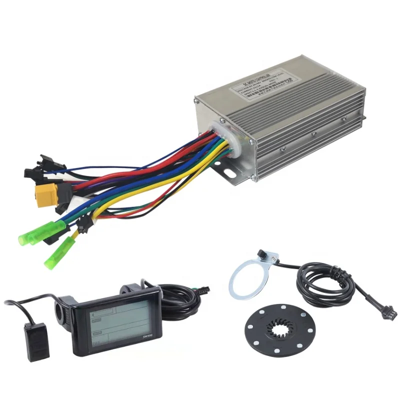 E自転車コントローラ48v 25A電動自転車コントローラとsw900 lcd