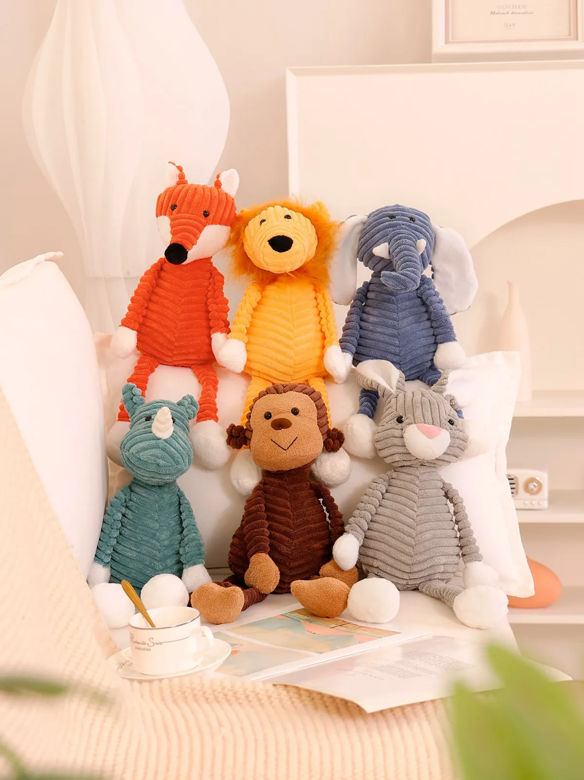 Hidden Love Drama Fox Plushie Stuffed Cuddly Anime Doll Cute Animal