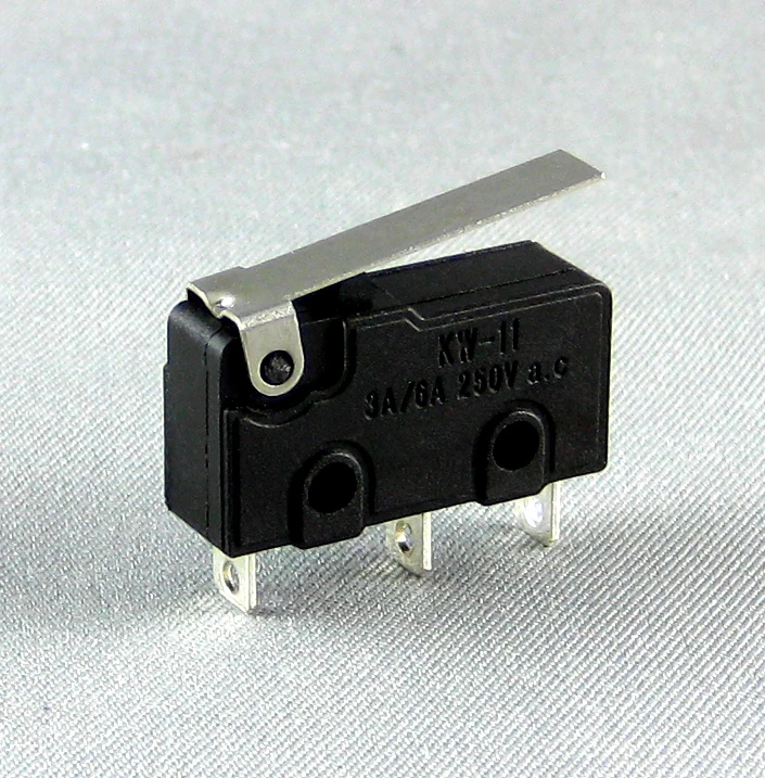 Miniature Limit Switch with Lever 3A 5A 3pins Micro Switch for Vacuum Cleaner
