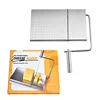 With scale cheese-color box six lines Stainless steel silver