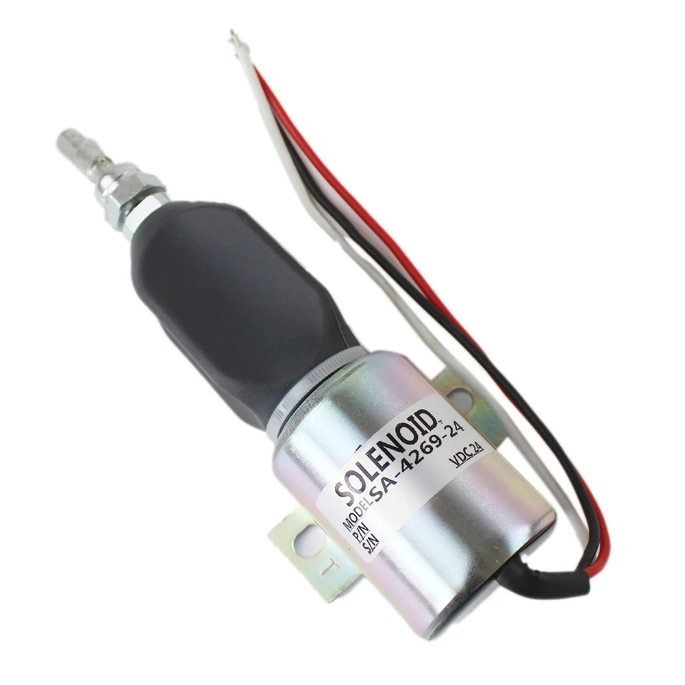 IZUMI SA-4269-24 Shutoff Solenoid for Mitsubishi for Komatsu WA320-3 Industrial Engine Parts