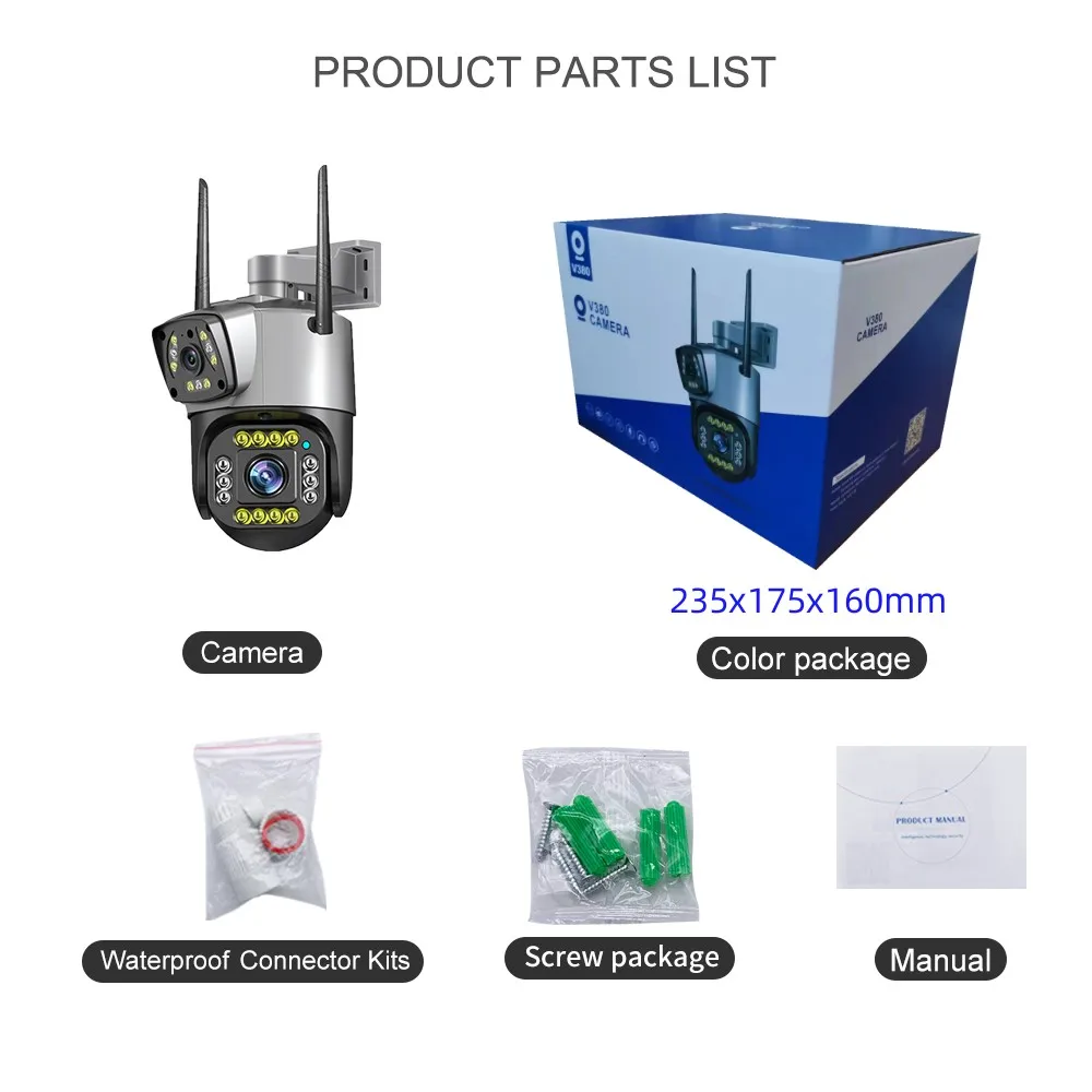 V380 Pro Camera Manual V380 Pro Dual Lens Camera Advanced