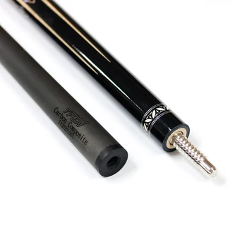 高級YFenカーボンファイバーシャフトエボニーバットビリヤード