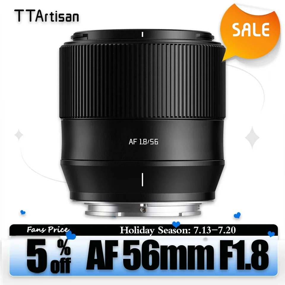 TTArtisan AF 56mm F1.8 「出品は3月5日で終了予定」 【公式通販】