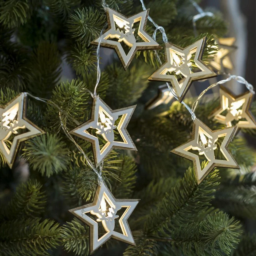Luces de cadena Luces LED Árbol de Navidad Decoración Árbol de Navidad Decoración 