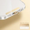 Fibbia ad anello a D color oro champagne