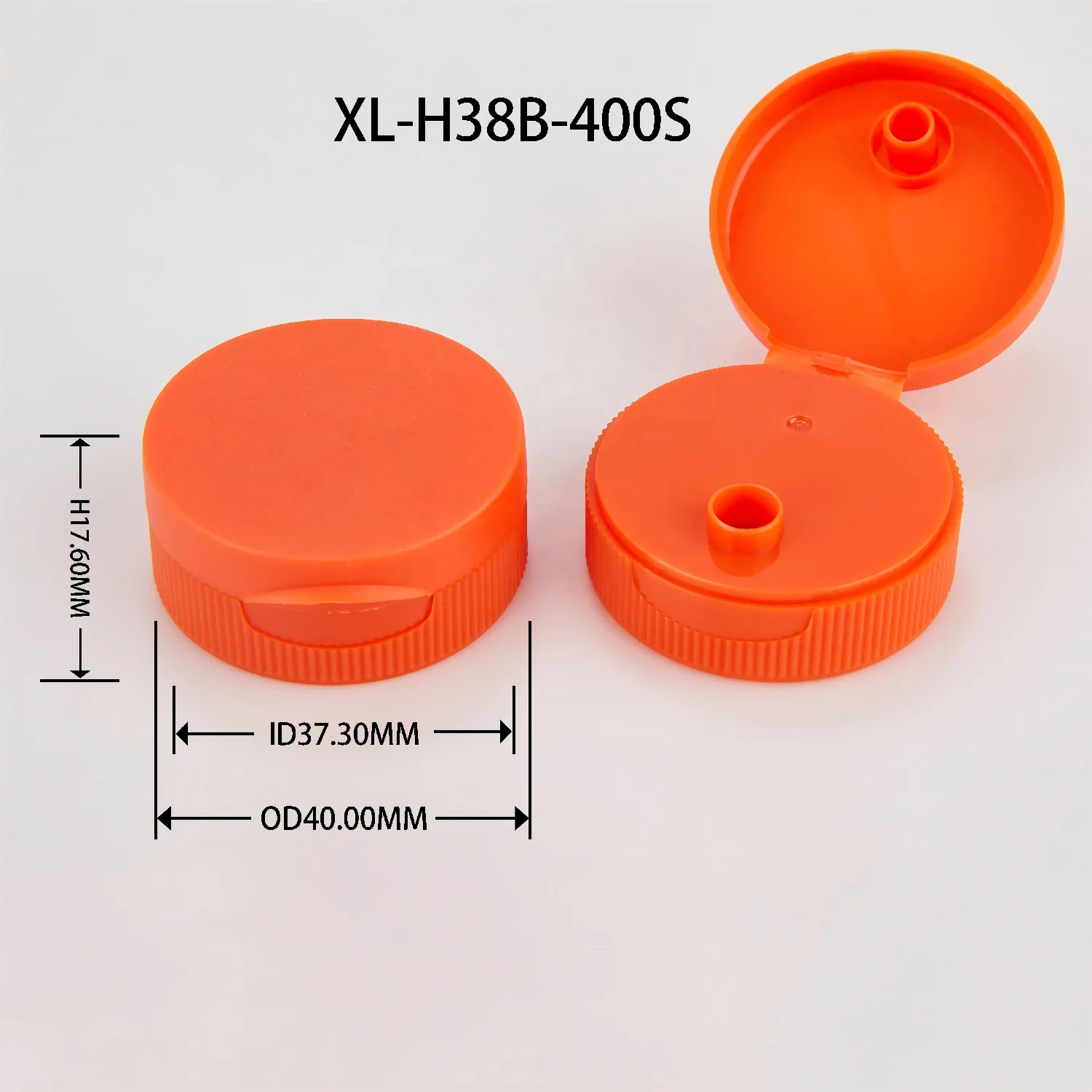 ペットボトルキャップ38 /400ケチャップスクイーズボトルキャップふた